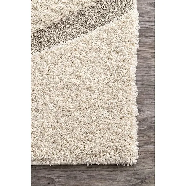 Furrade_Shaggy_Carpet_Rug_Beige_Microfiber
