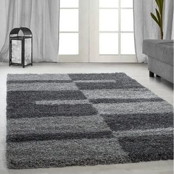 Shaganza_Shaggy_Carpet_Rug_Gray_Microfiber
