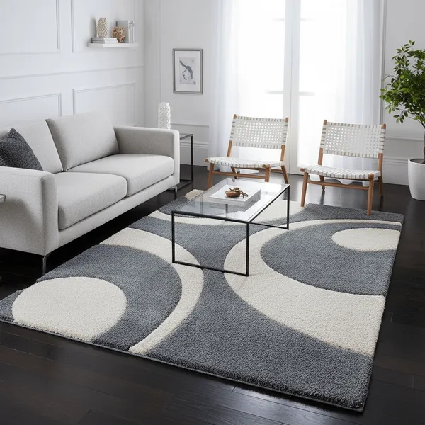 Flufforia_Shaggy_Carpet_Rug_Gray_Microfiber