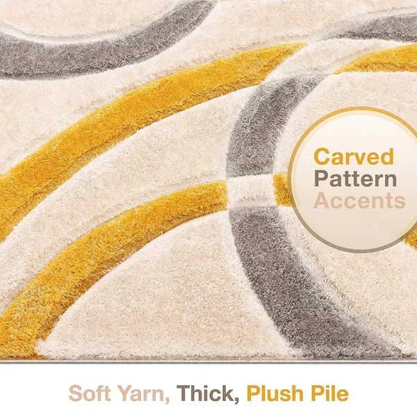 Fluffix_Shaggy_Carpet_Rug_Beige_Microfiber