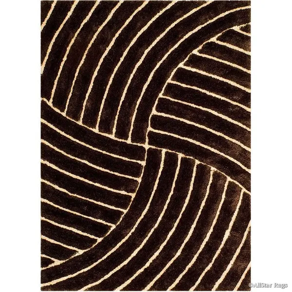 Luxora_Shaggy_Carpet_Rug_Brown_Microfiber
