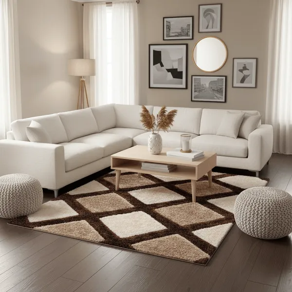 Shagura_Shaggy_Carpet_Rug_Beige_Microfiber