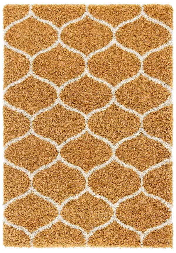 Snugario_Shaggy_Carpet_Rug_Brown_Microfiber