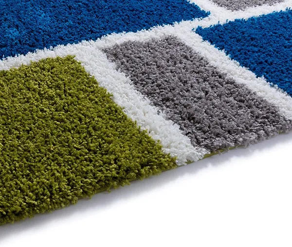 Snugovia_Shaggy_Carpet_Rug_Green_Microfiber