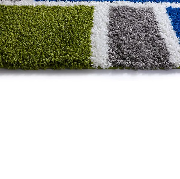 Snugovia_Shaggy_Carpet_Rug_Green_Microfiber