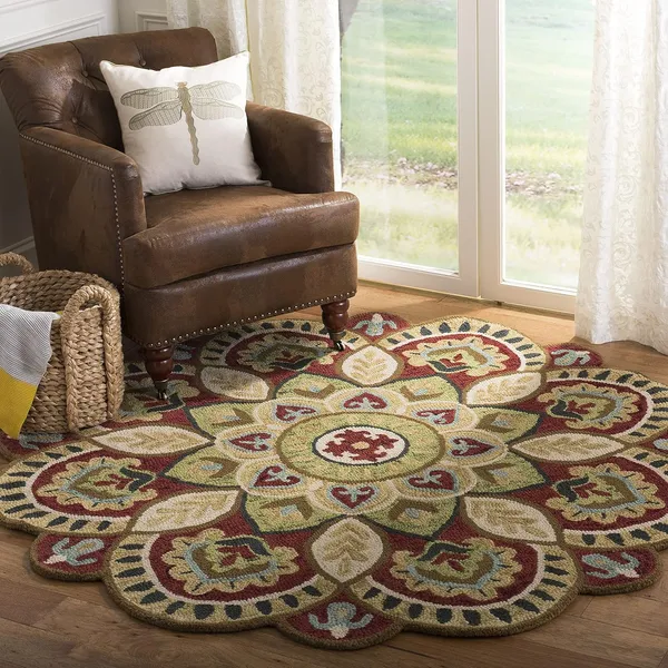 Cozy_Round_Hand_Tufted_Carpet_Rug