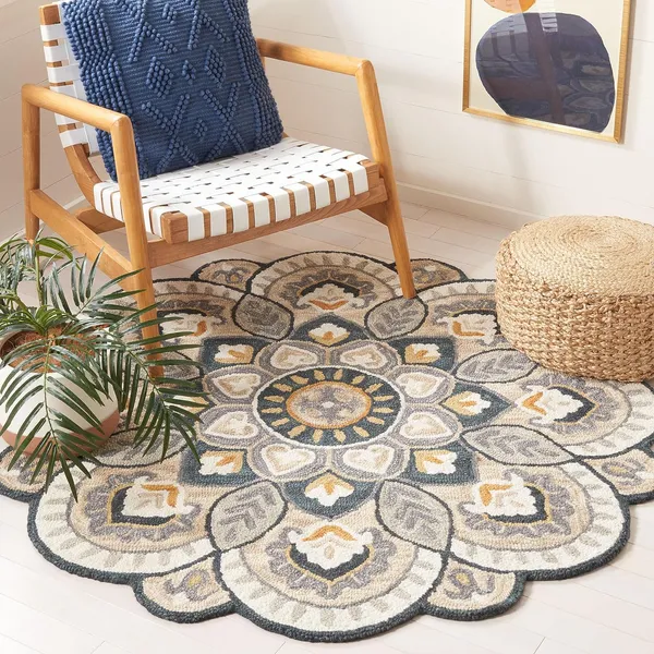 Milliet_Round_Hand_Tufted_Carpet_Rug