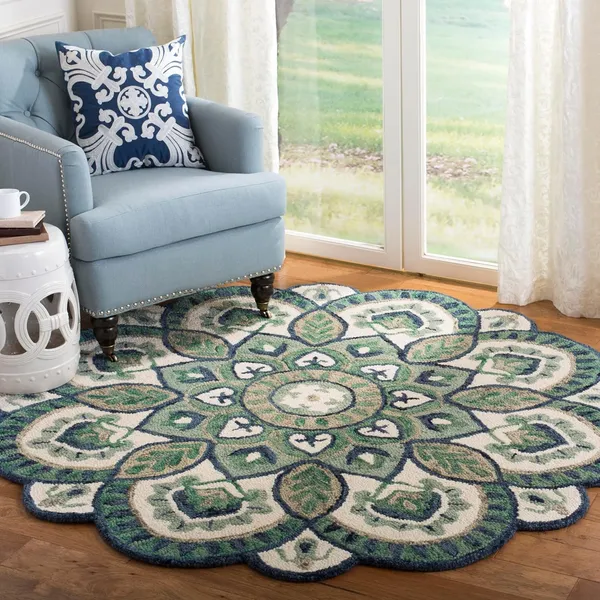 Gimmini_Round_Hand_Tufted_Carpet_Rug