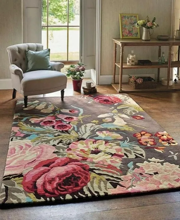 Flower_Pattern_Hand_Tufted_Carpet