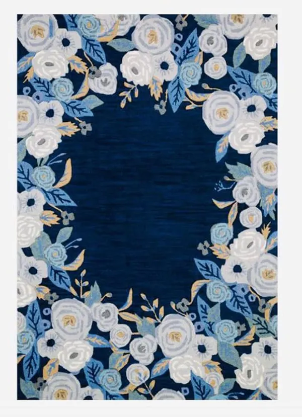 Blue_Hole_Pattern_Hand_Tufted_Carpet