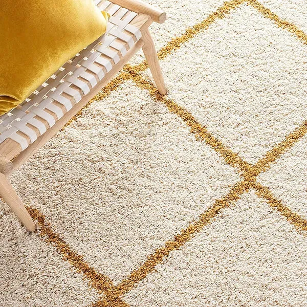Hushla_Shaggy_Carpet_Rug_Beige_Microfiber