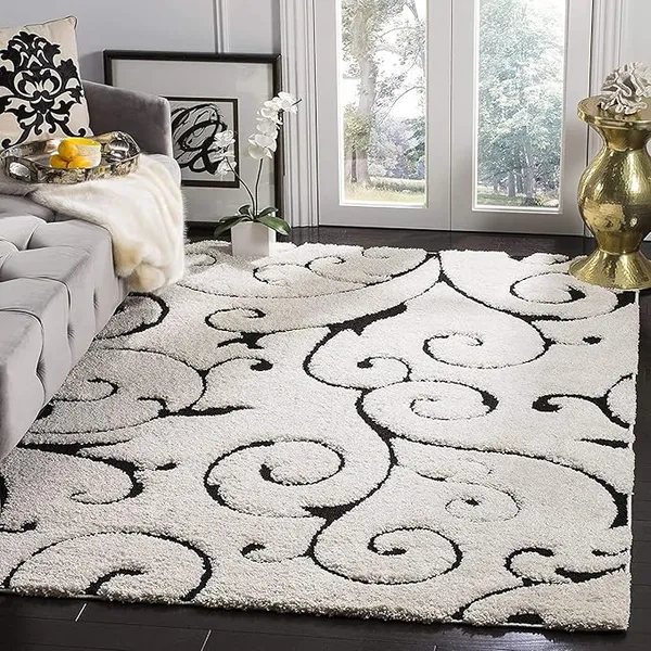 Truffel_Shaggy_Carpet_Rug
