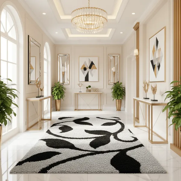 Rugora_Shaggy_Carpet_Rug_White_Microfiber
