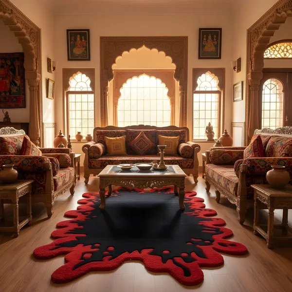 Ovia_Irregular_Hand_Tufted_Carpet_Rug