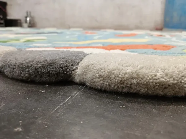 Jova_Irregular_Hand_Tufted_Carpet_Rug_Black_Wool
