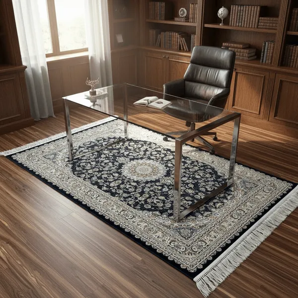 Haman_Iranian_Carpet_Rug_4x6