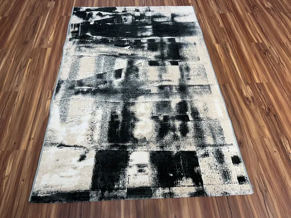 Midnight_Grid_Modern_Carpet_Rug_4x6