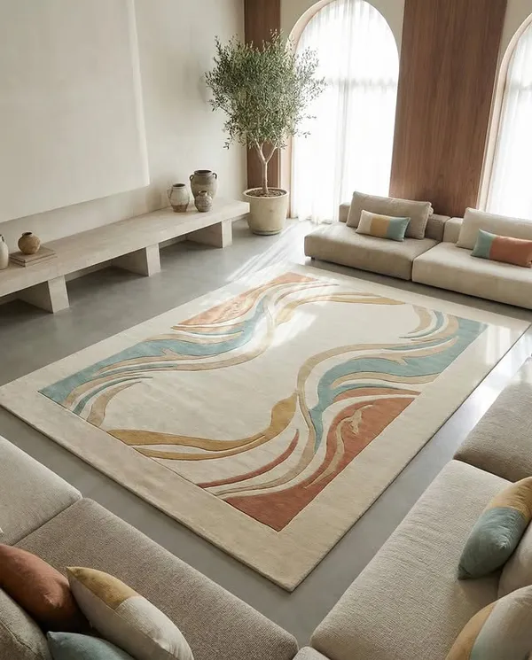 Azure_Hand_Tufted_Carpet_Rug