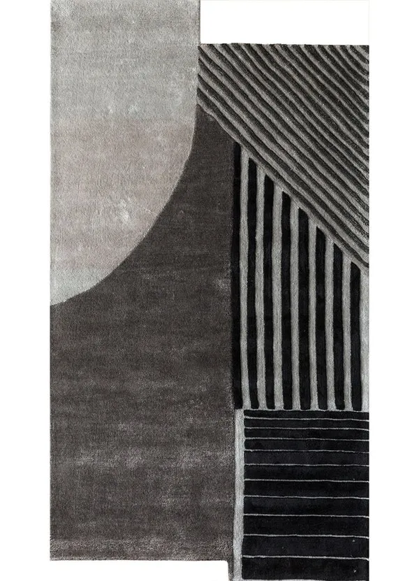 Lira_Elite_Irregular_Hand_Tufted_Carpet_Rug_Black_Wool