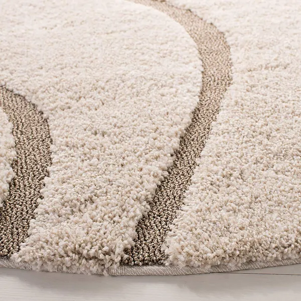 Chic_Round_Shaggy_Carpet_Rug_Ivory