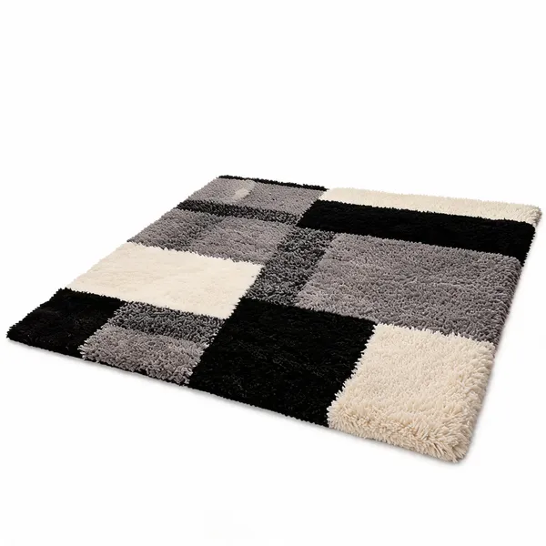 Cozyette_Shaggy_Carpet_Rug_Multicolor_Microfiber