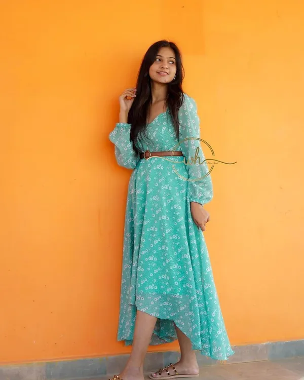 Light_Blue_Georgette_Printed_Flared_Maxi_Dress_For_Women