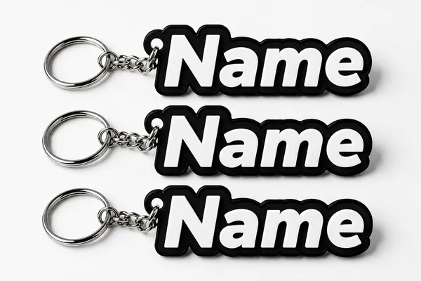 3d_Customized_Name_Keychain_