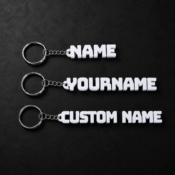 3d_Customized_Name_Keychain_unique