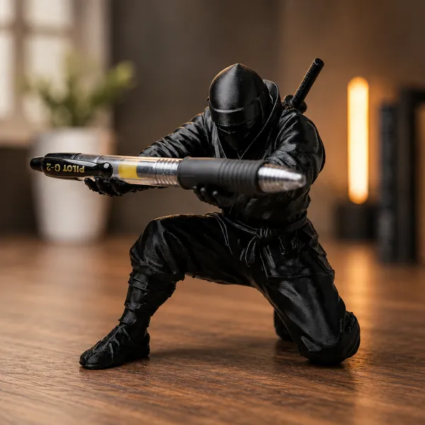Ninja_pen_stand
