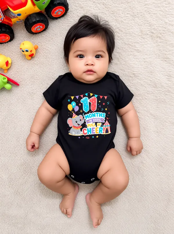 Black_Cotton_Short_Sleeve_Graphic_Onesie_For_Kids