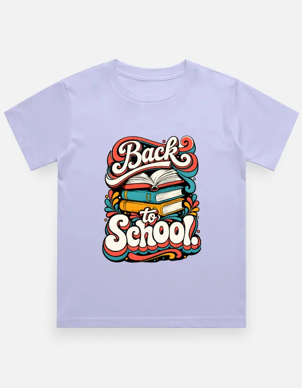 Lavender_Cotton_Short_Sleeve_Graphic_T_Shirt_For_Kids