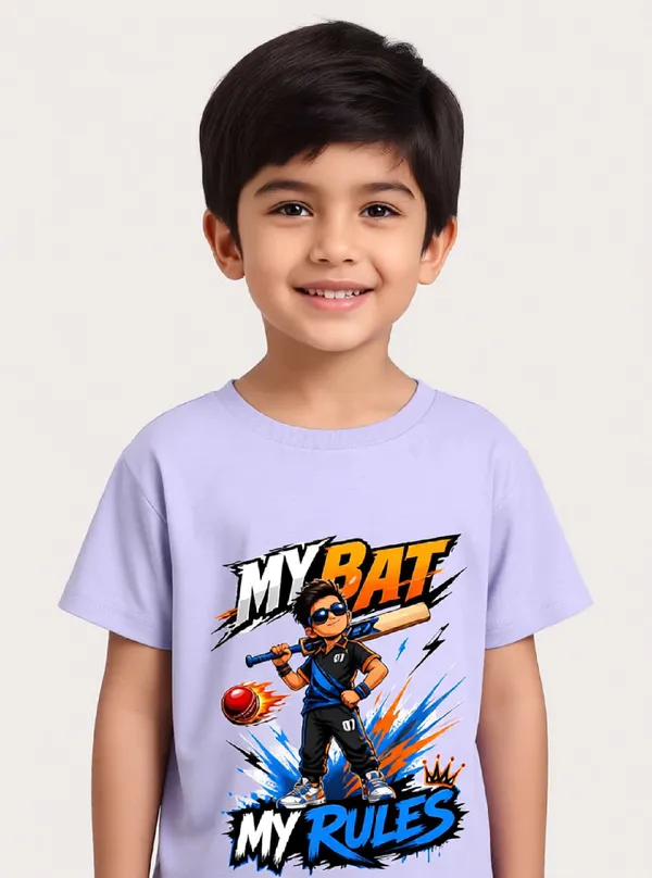 Lilac_Cotton_Short_Sleeve_Graphic_T_Shirt_For_Kids