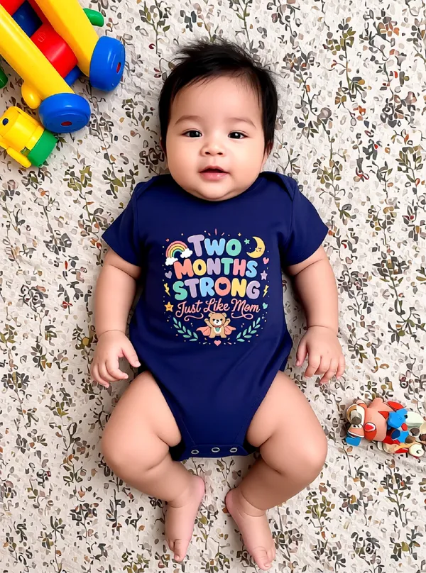 Navy_Cotton_Short_Sleeve_Graphic_Onesie_For_Kids
