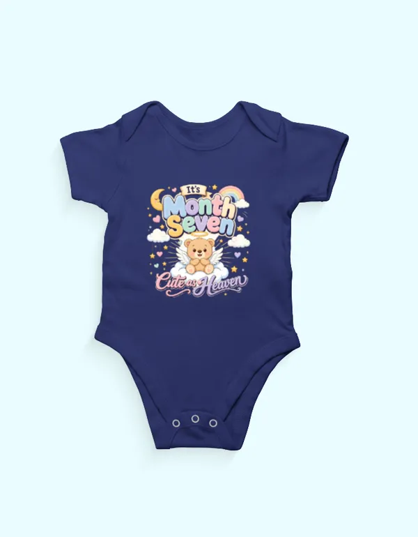 Navy_Cotton_Short_Sleeve_Printed_Onesie_For_Kids