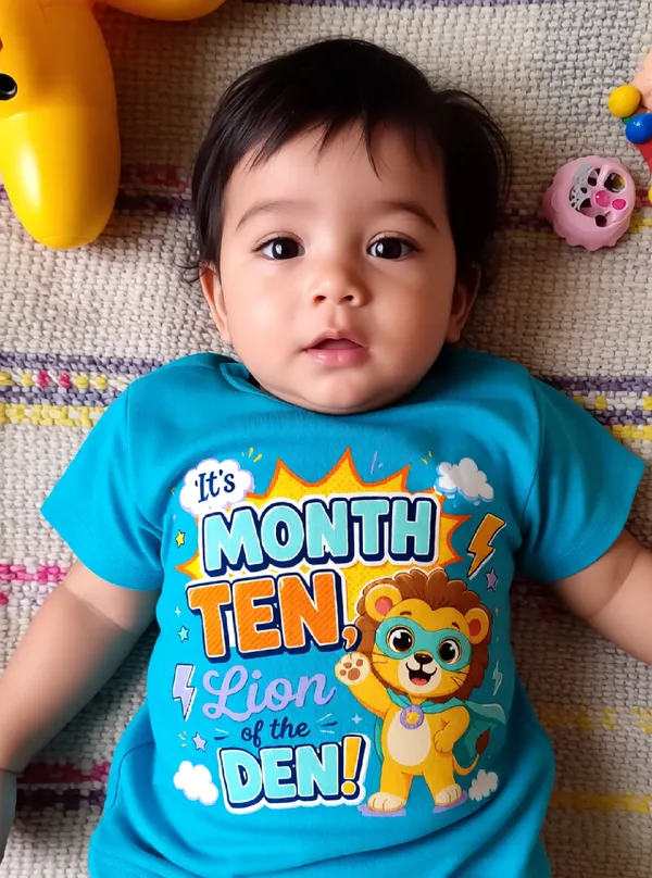 Turquoise_Cotton_Short_Sleeve_Graphic_T_Shirt_For_Kids