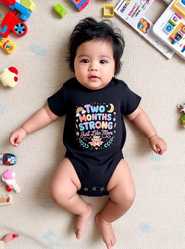 Black_Cotton_Short_Sleeve_Graphic_Onesie_For_Kids