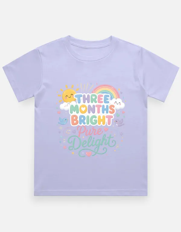 Lavender_Cotton_Short_Sleeve_Graphic_T_Shirt_For_Kids