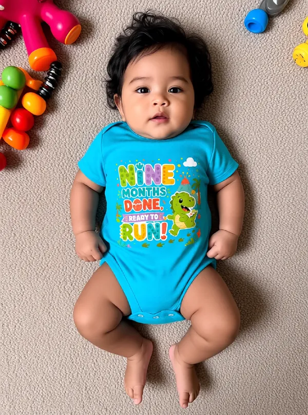 Blue_Cotton_Short_Sleeve_Printed_Onesie_For_Kids