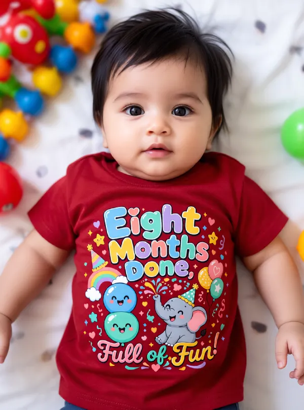 Red_Cotton_Short_Sleeve_Graphic_T_Shirt_For_Kids