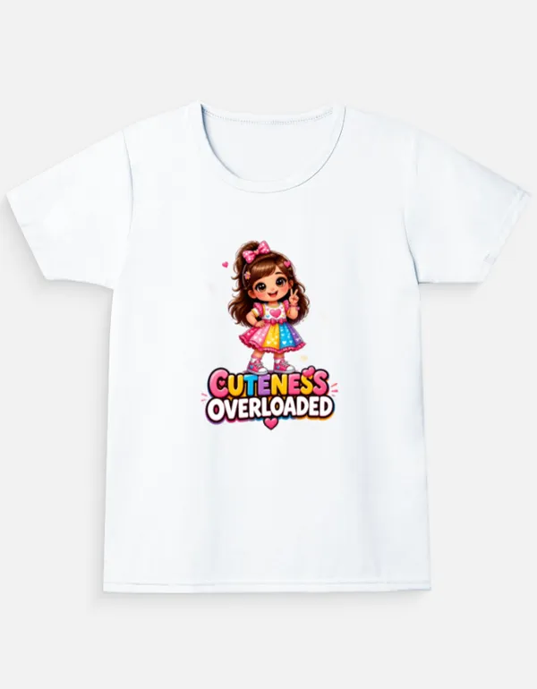 White_Cotton_Regular_Fit_Graphic_T_Shirt_For_Girls