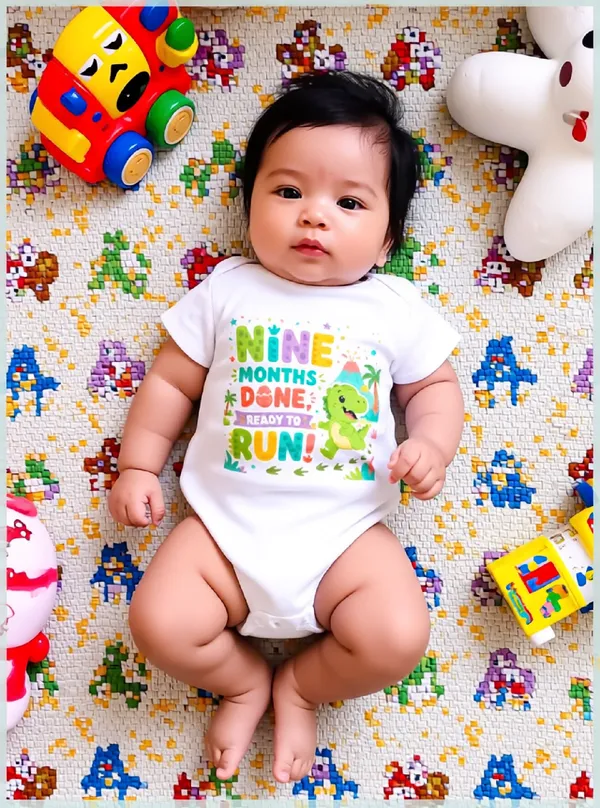 White_Cotton_Short_Sleeve_Graphic_Onesie_For_Kids