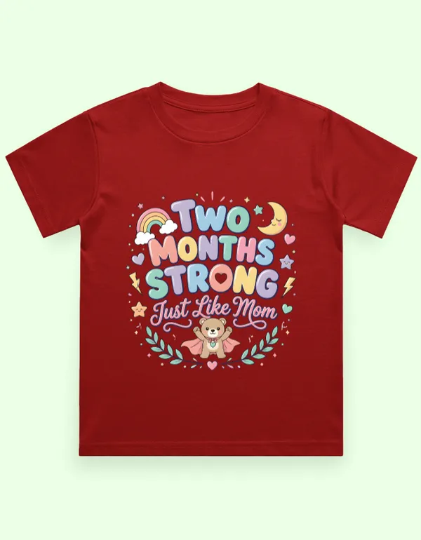 Red_Cotton_Short_Sleeve_Graphic_T_Shirt_For_Kids