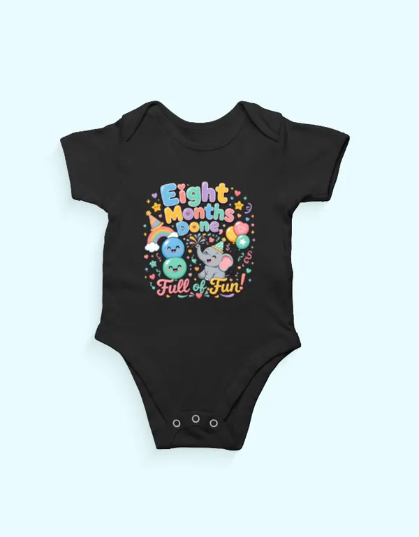 Black_Cotton_Short_Sleeve_Graphic_Bodysuit_For_Kids