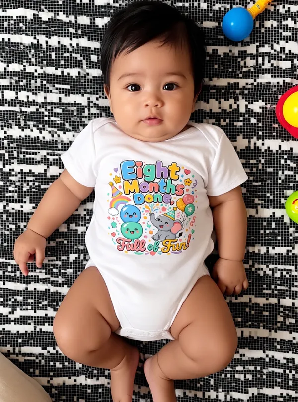 White_Cotton_Short_Sleeve_Graphic_Onesie_For_Kids
