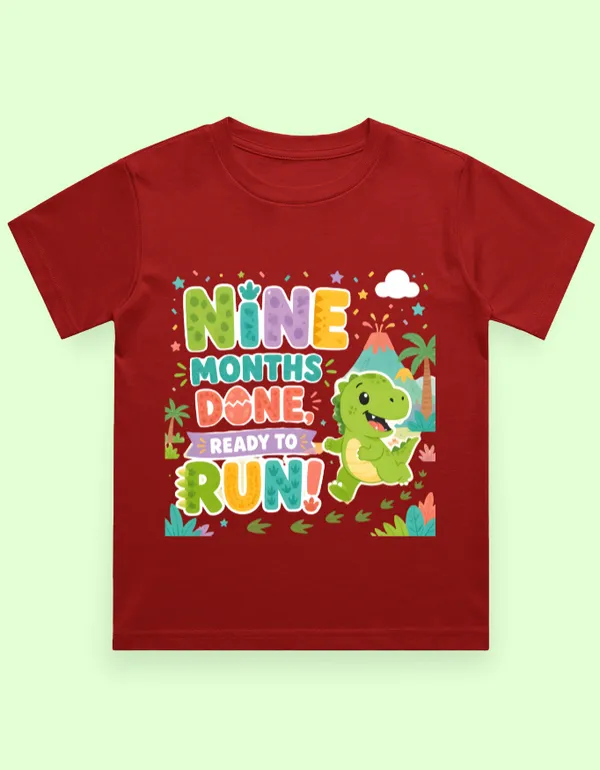 Red_Cotton_Short_Sleeve_Graphic_T_Shirt_For_Kids