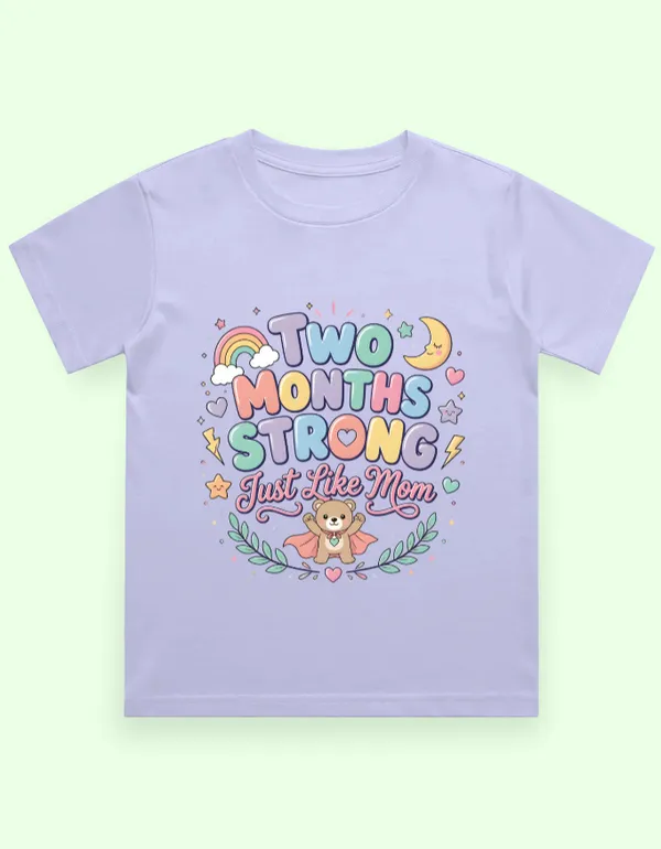 Lavender_Cotton_Short_Sleeve_Graphic_T_Shirt_For_Kids