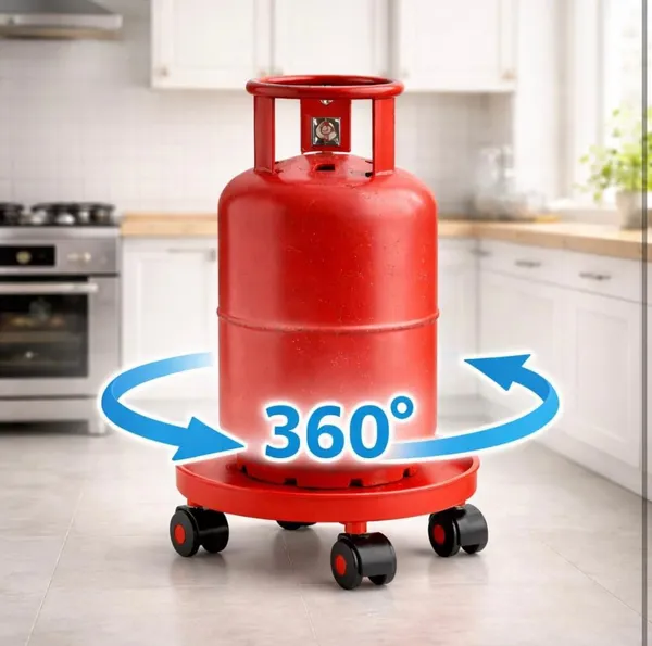 Red_360_Degree_LPG_Cylinder_Trolley