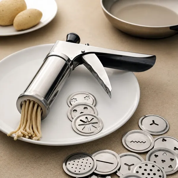 Stainless_Steel_Manual_Cookie_Press_With_Interchangeable_Discs