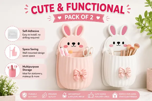 Bunny_Bathroom_Wall_Mounted_Adhesive_Storage_Organizer