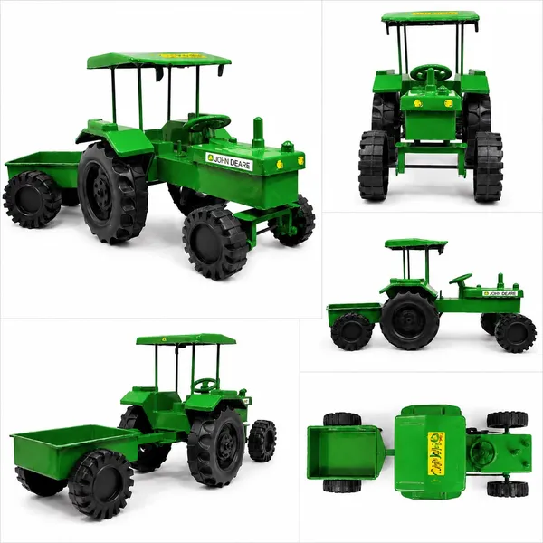 Green_Plastic_Toy_Tractor_With_Detachable_Trailer